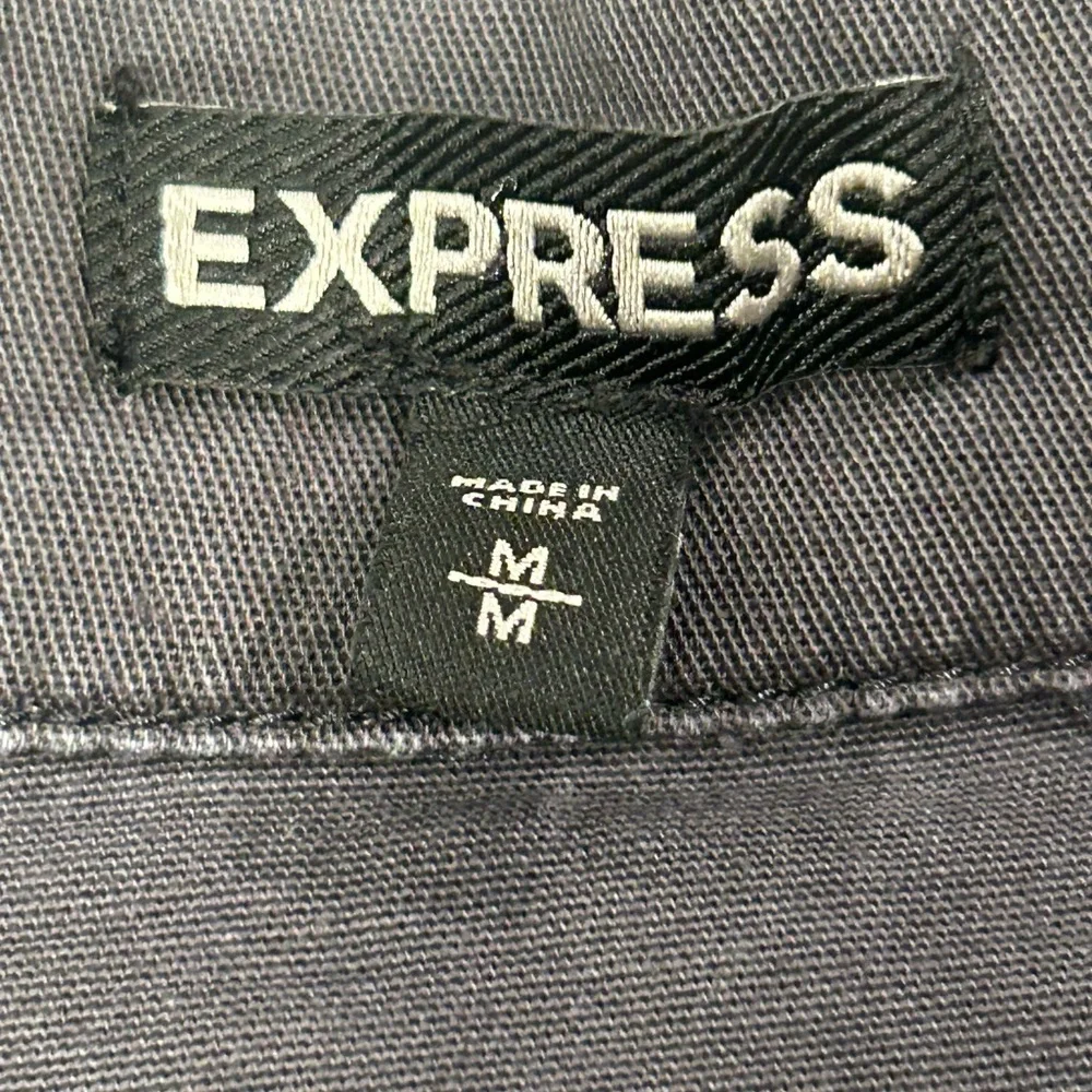 Express Women’s Field Utility‎ Jacket Multi Pocket Zippered Medium
